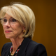 Secretary of Education Betsy DeVos testifies during a Senate Labor, Health and Human Services, Education and Related Agencies Subcommittee discussing proposed budget estimates and justification for FY2020 for the Education Department on March 28, 2019 in Washington, DC.